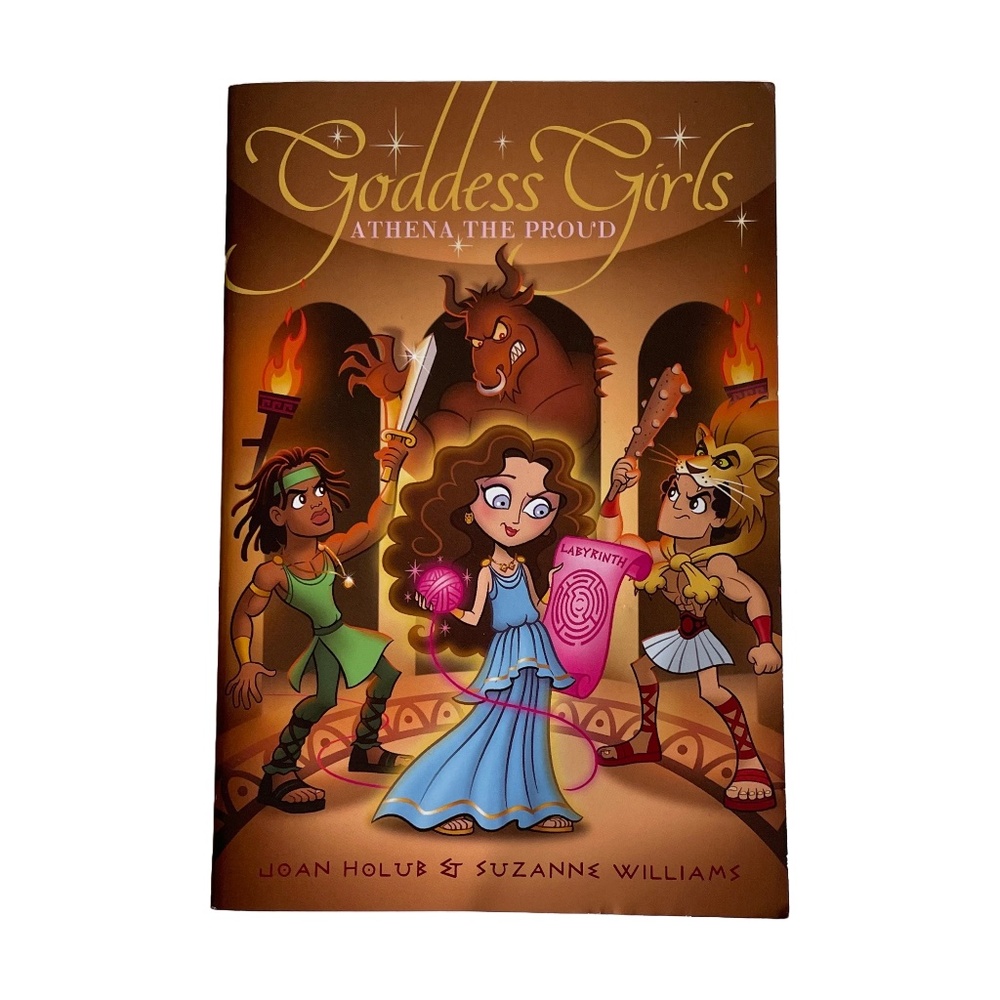 NEW! Paperback Goddess Girls: Athena the Proud (#13).